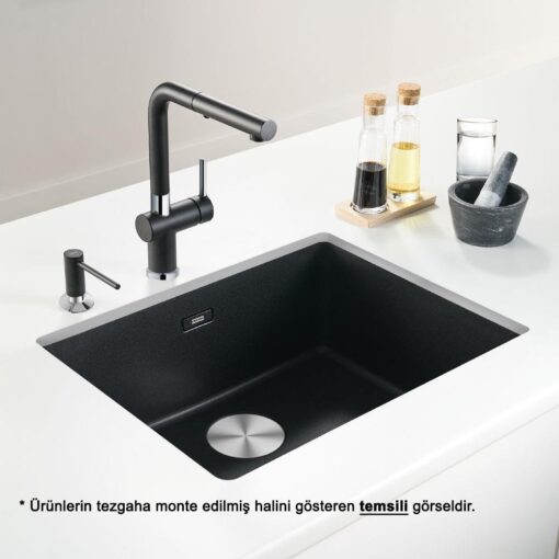 Franke Maris MRG 110-52 Üçlü Set, Avena renk, Evye - Armatür - Sıvı sabunluk - Görsel 3