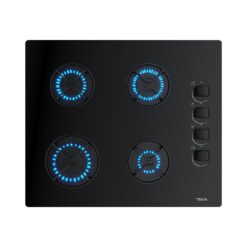 Teka GBE 64002 KBC BK E4, Ankastre Cam Ocak, Siyah, 60 cm